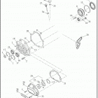 FLHTKSE 1TEH CVO ULTRA LIMITED (2021) TRANSMISSION BEARINGS AND COVERS