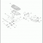 FLHTCUTGSE 1TBH CVO TRI GLIDE (2021) FOOTBOARDS, PASSENGER