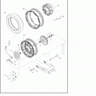 FLTRXSE 1TCL CVO ROAD GLIDE (2021) Колесо заднее