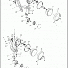 FLHTCUTGSE 1TBH CVO TRI GLIDE (2020) AUXILIARY / FOG LAMPS AND TURN SIGNALS, FRONT - (A...