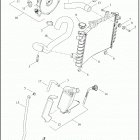 RA1250S 1ZES PAN AMERICA SPECIAL (2021) Радиатор