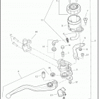 RA1250S 1ZES PAN AMERICA SPECIAL (2021) BRAKE CONTROL, FRONT