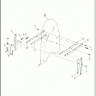FLHR 1FBC ROAD KING (2019) WINDSHIELD - FLHR AND FLHRC