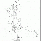 FLHT 1FVC ELECTRA GLIDE STANDARD (2021) BRAKE LINES AND MODULE, REAR - ABS