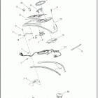 FLHR 1FBC ROAD KING (2019) INSTRUMENTS, FUEL TANK - FLHR, FLHRC AND FLHRXS