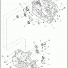 RA1250S 1ZES PAN AMERICA SPECIAL (2021) CRANKCASE AND GEARCASE