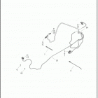 FLHTCUTG 1MAF TRI GLIDE ULTRA (2019) WIRING HARNESS, TURN SIGNALS AND LIGHTS, REAR - FL...