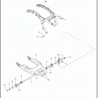 FLTRXSE 1TCL CVO ROAD GLIDE (2020) FRAME AND FORK, REAR