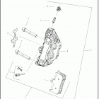 RA1250S 1ZES PAN AMERICA SPECIAL (2021) BRAKE CALIPER, FRONT