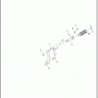 XL1200X 1LC3 FORTY-EIGHT (2021) FOOTRESTS, RIDER, FORWARD-CONTROL