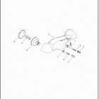 FLHCS 1YBK HERITAGE CLASSIC 114 (2021) TURN SIGNALS, REAR - FLHC, FLHCS