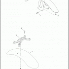 XL883N 4LE2 IRON 883 (2021) FENDERS, FRONT