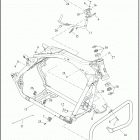 FLHTKSE 1TEH CVO ULTRA LIMITED (2021) FRAME AND JIFFY STAND