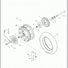 FLHTP 1FMP ELECTRA GLIDE STANDARD POLICE (2020) Колесо заднее