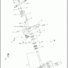 RA1250S 1ZES PAN AMERICA SPECIAL (2021) FORK BRACKETS, FRONT 