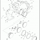 FLHR 1FBC ROAD KING (2021) NACELLE AND HEADLAMP - FLHR AND FLHRXS