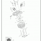 FLHTP 1FMP ELECTRA GLIDE STANDARD POLICE (2020) CYLINDERS, HEADS AND VALVES