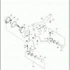 FLHCS 1YBK HERITAGE CLASSIC 114 (2021) AUXILIARY / FOG LAMPS AND TURN SIGNALS, FRONT - FL...