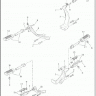 FLSB 1YMJ SPORT GLIDE (2021) FOOTPEGS, RIDER - FLSB, FXBBS, FXBRS, FXFBS, FXLRS...