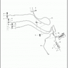 FLTRXSE 1TCL CVO ROAD GLIDE (2021) BRAKE LINES, FRONT