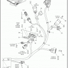 FLTRK 1KZF ROAD GLIDE LIMITED (2020) WIRING HARNESS, MAIN - FLTRK (2 OF 10)
