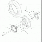 ELW 2XAE LIVEWIRE (2020) Колесо заднее
