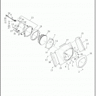 FLFB 1YFJ FAT BOY (2020) HEADLAMP AND NACELLE - FLFB, FLFBS, FLFBSANV