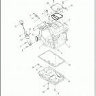 FXDRS 1YVK FXDR 114 (2020) TRANSMISSION HOUSING, TOP COVER AND OIL PAN