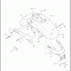 XL883L 4CR2 SUPERLOW (2020) FENDERS, REAR - XL883L