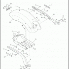 FLSL 1YDJ SLIM (2018) FENDERS AND SUPPORTS, REAR - FLSL, FXBB