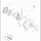 XG750A 4NCG STREET ROD (2020) ALTERNATOR AND REGULATOR