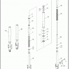 XL1200CX 1LM3 1200 ROADSTER (2020) FORK, FRONT - XL1200CX