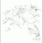 XL1200C 1CT3 1200 CUSTOM (2020) FENDERS, REAR - XL1200C