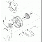FLTRXSE 1TCL CVO ROAD GLIDE (2020) Колесо заднее