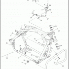 FLHTP 1FMP ELECTRA GLIDE STANDARD POLICE (2020) FRAME AND JIFFY STAND