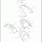 FXDRS 1YVK FXDR 114 (2020) FENDER AND SUPPORTS, REAR