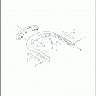 ELW 2XAE LIVEWIRE (2020) TAILLIGHT AND FENDER REAR SUPPORT ASSEMBLY