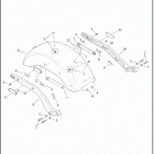 FXLRS 1YWK LOW RIDER S (2020) FENDERS AND SUPPORTS, REAR - FXLR, FXLRS