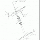 FXLR 1YNJ LOW RIDER (2019) FORK BRACKETS, FRONT - FXLR