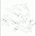 FLSL 1YDJ SLIM (2018) EXHAUST SYSTEM - FLSL, FXBB, FXLR