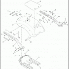 FXBR 1YEJ BREAKOUT (2019) FENDERS AND SUPPORTS, REAR - FXBR, FXBRS