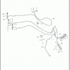 FLHTP 1FMP ELECTRA GLIDE STANDARD POLICE (2020) BRAKE LINES, FRONT - ABS