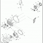 FLHTCUTGSE 1TBH CVO TRI GLIDE (2020) TRANSMISSION BEARINGS AND COVERS