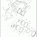 FLHR 1FBC ROAD KING (2019) NACELLE AND HEADLAMP - FLHR, FLHRC AND FLHRXS