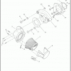 FLTRXSE 1TCL CVO ROAD GLIDE (2020) AIR CLEANER, HEAVY BREATHER STYLE