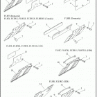 FLTRX 1KHC ROAD GLIDE (2019) LICENSE PLATE BRACKETS