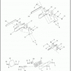 XL883L 4CR2 SUPERLOW (2018) LICENSE PLATE BRACKETS - XL883L, XL1200C, XL1200T