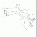 FLTRXSE 1TCL CVO ROAD GLIDE (2018) BRAKE LINES, FRONT