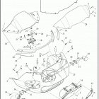 FLTRX 1KHC ROAD GLIDE (2018) WINDSHIELD, FAIRING AND HEADLAMP - FLTRU, FLTRX AN...
