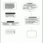 FLTRXSE 1TCL CVO ROAD GLIDE (2019) Лейбл предостережения